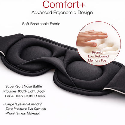 DeepSleep™ 3D Blackout Eye Mask