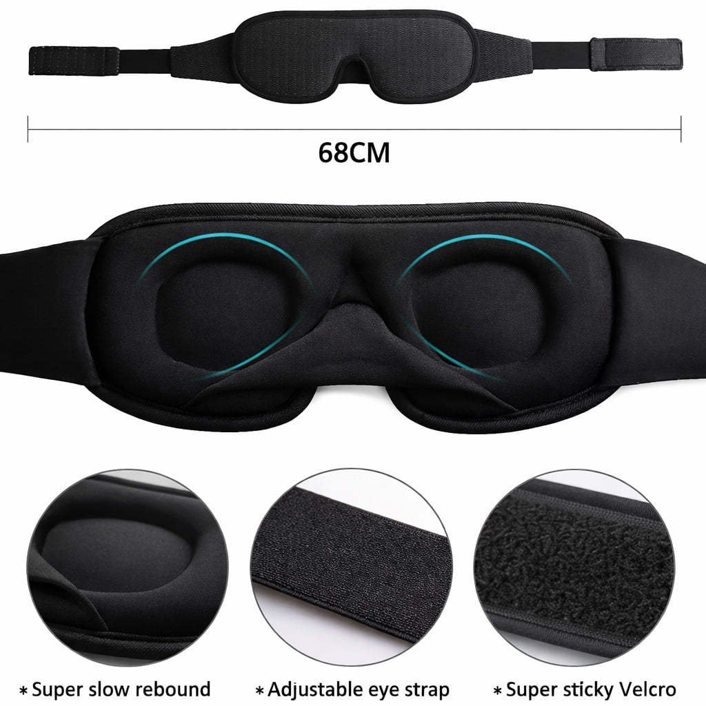 DeepSleep™ 3D Blackout Eye Mask