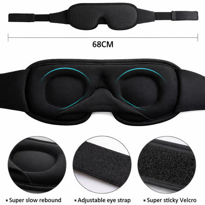 DeepSleep™ 3D Blackout Eye Mask