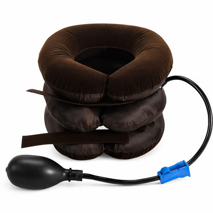NeckRelax™ Air Cervical Traction – 3-Layer Inflatable Pillow