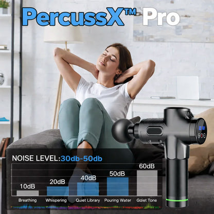 PercussX™ Pro – Deep Tissue Massage Gun