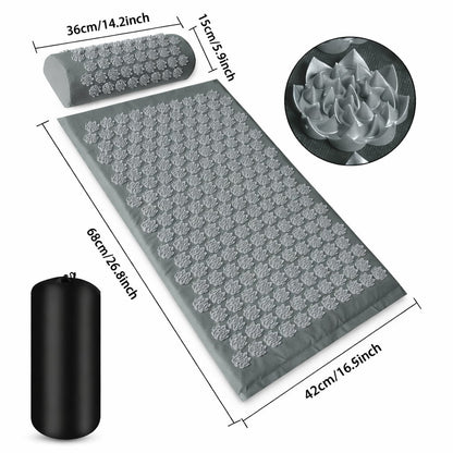 ZENLY™ Acupressure Mat & Pillow Set