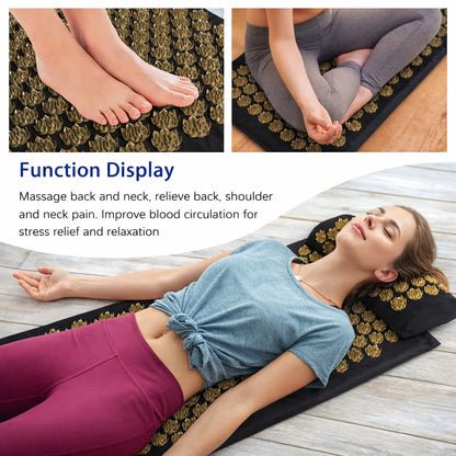 ZENLY™ Acupressure Mat & Pillow Set
